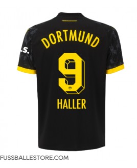 Günstige Borussia Dortmund Sebastien Haller #9 Auswärtstrikot 2023-24 Kurzarm